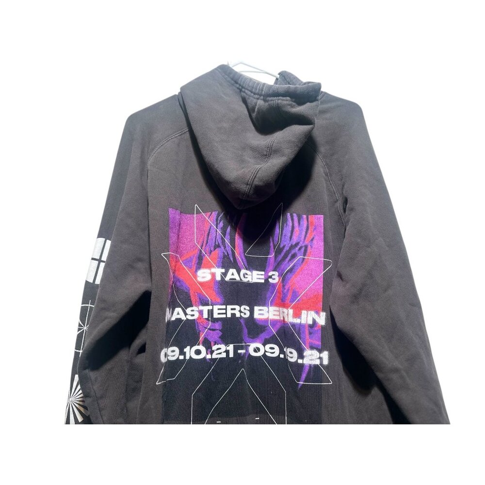 Rare Valorant 2021 VCT Berlin Video Game Yoru Sentinels Mens XL Gray Hoodie - Picture 11 of 15